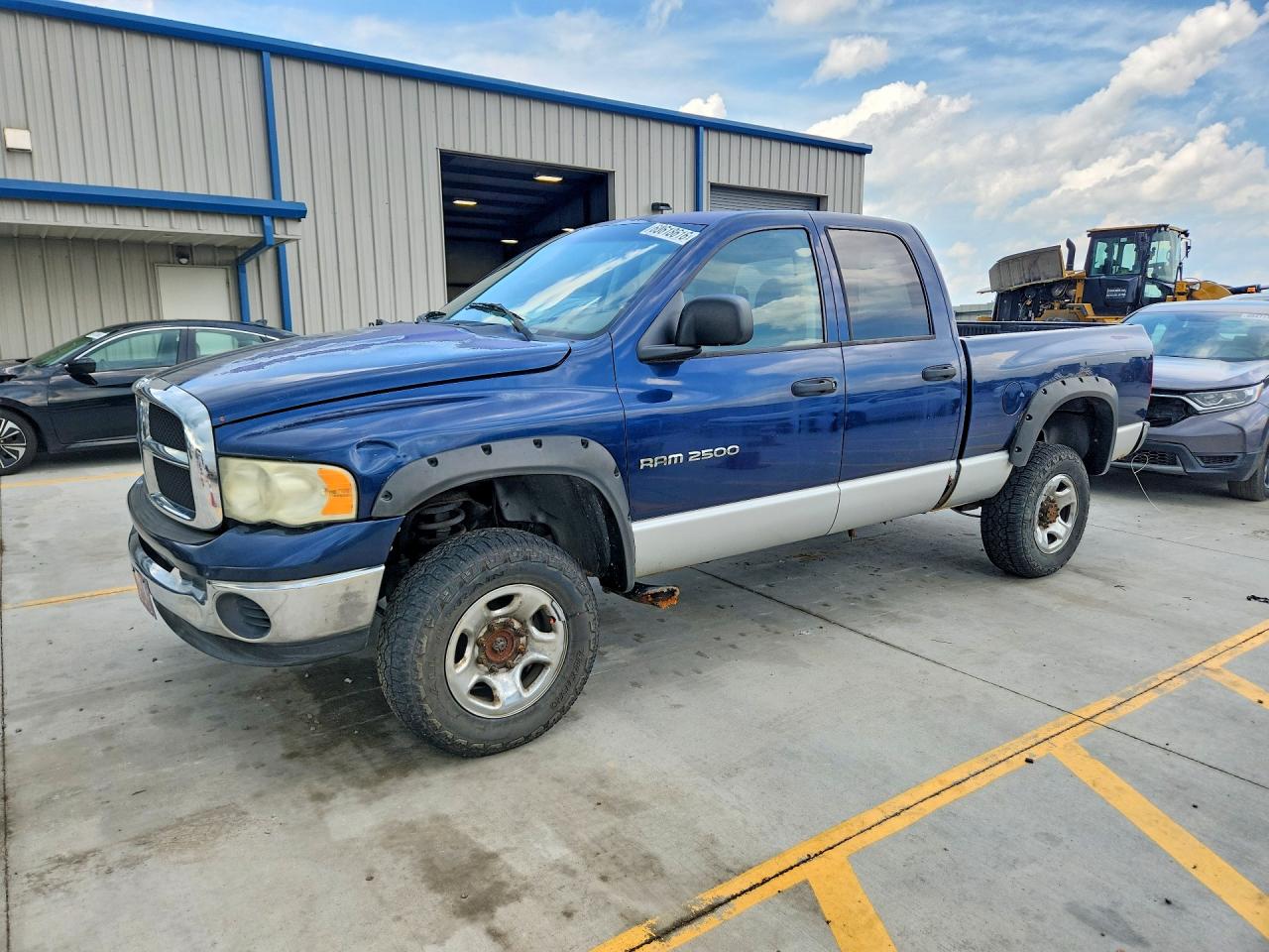 2003 Dodge Ram 2500 St Blue vin: 3D7KU28D33G834107