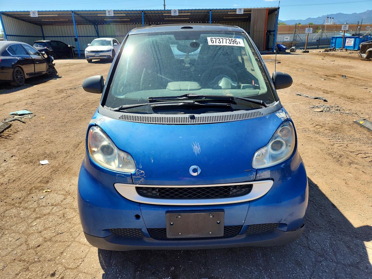 2009 Smart Fortwo Passion Blue vin: WMEEK31X39K229059