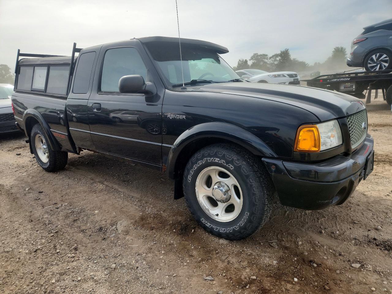 2001 Ford Ranger Super Cab Black vin: 1FTZR15E11PB73333