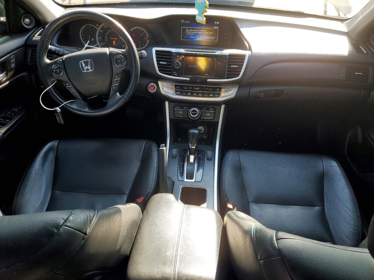 2015 Honda Accord Touring Black vin: 1HGCR3F93FA020452