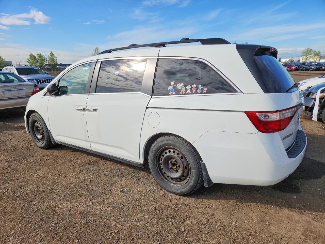 2011 Honda Odyssey Exl Белый vin: 5FNRL5H6XBB501065