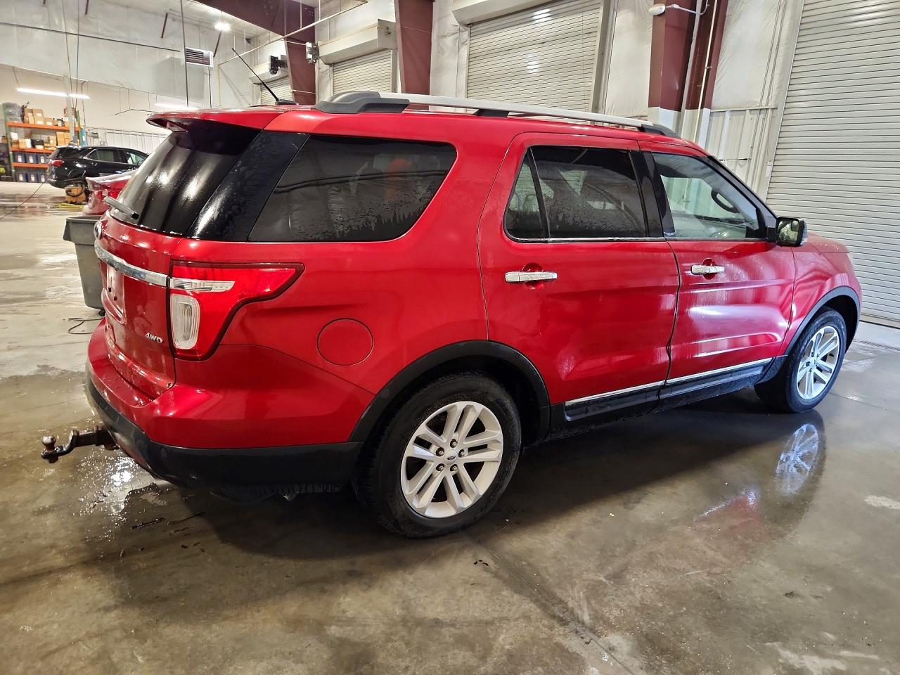 2012 Ford Explorer Xlt Red vin: 1FMHK8D87CGA32768