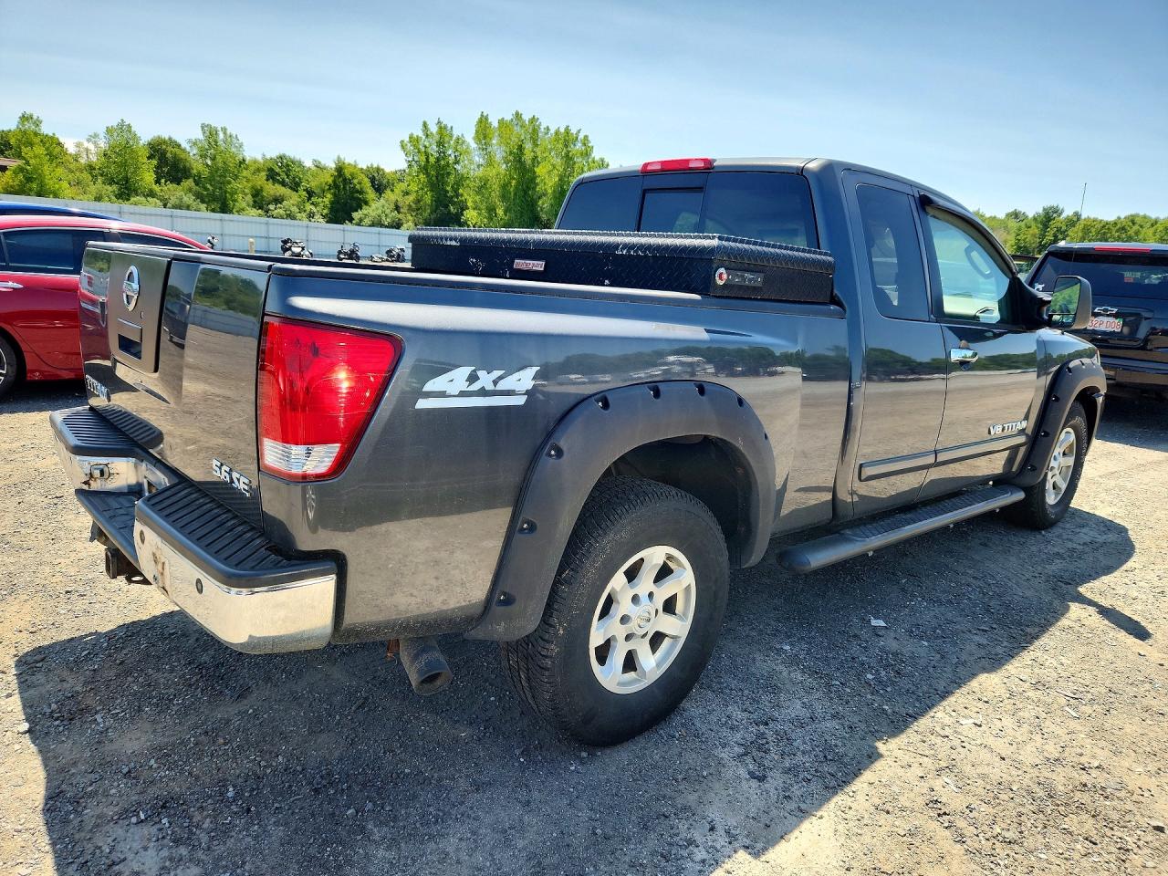 2006 Nissan Titan Xe Gray vin: 1N6AA06B76N512485