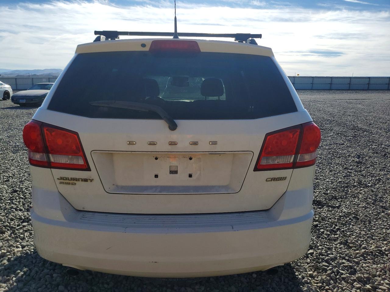 2011 Dodge Journey Crew White vin: 3D4PH3FG2BT506113