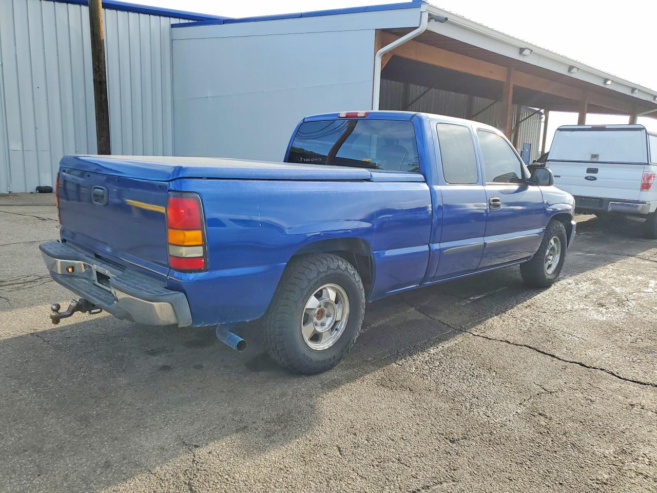 2004 Gmc New Sierra C1500 Blue vin: 1GTEC19V34Z222440