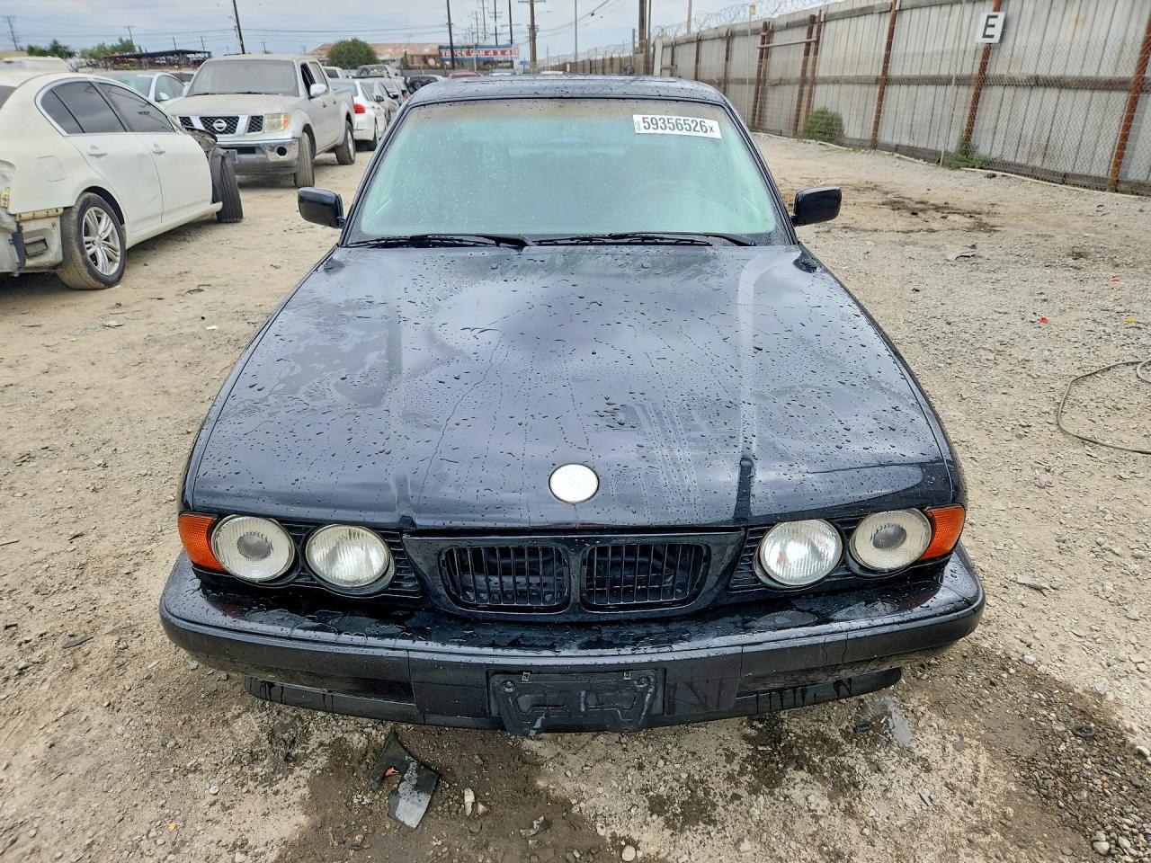 1995 Bmw 540 I Automatic Black vin: WBAHE632XSGF31141
