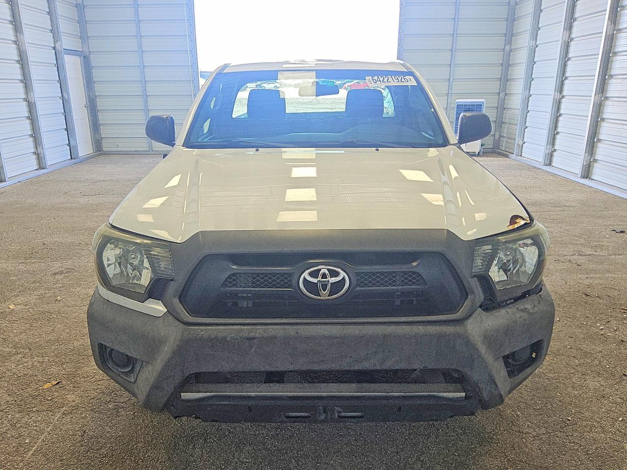 2014 Toyota Tacoma Base Белый vin: 5TFNX4CN8EX041183