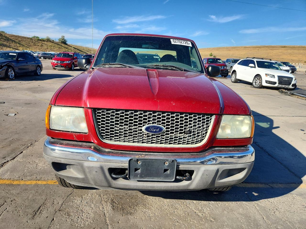 2003 Ford Ranger Super Cab Burgundy vin: 1FTYR15E63TA49144