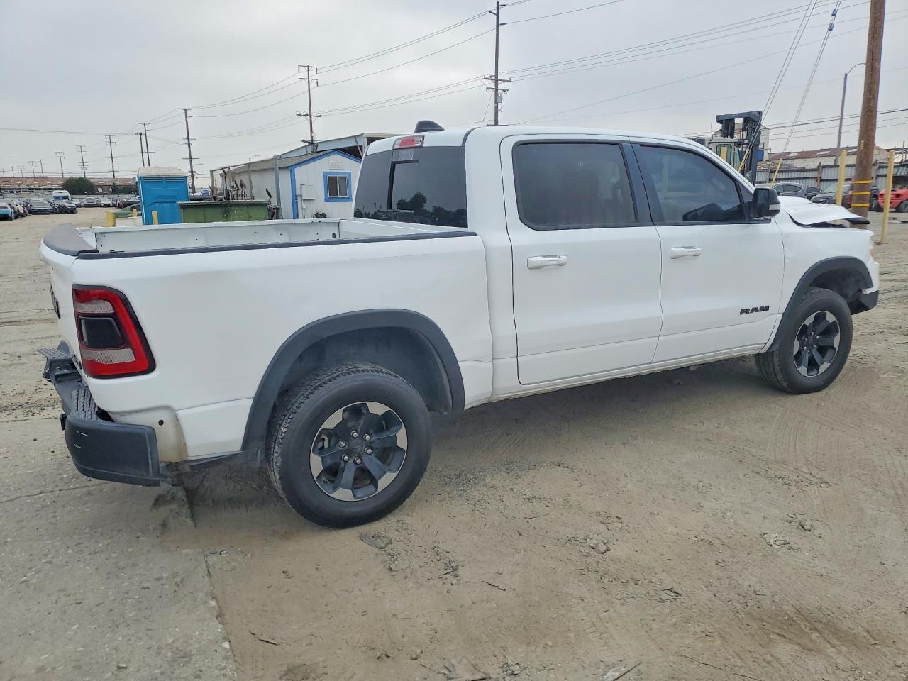 2020 Ram 1500 Rebel Белый vin: 1C6SRFLT5LN215928