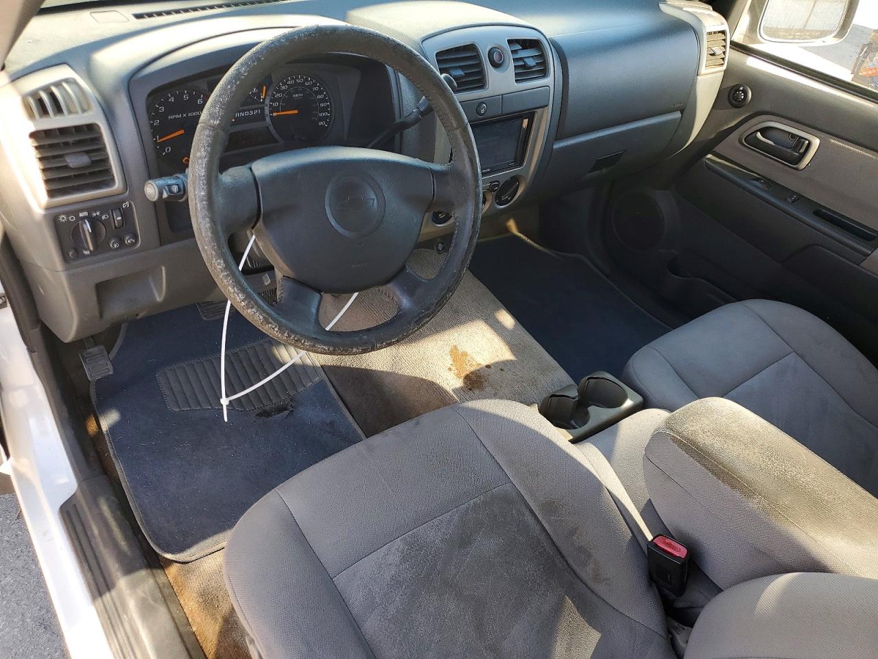 2005 Chevrolet Colorado White vin: 1GCDS196X58102990