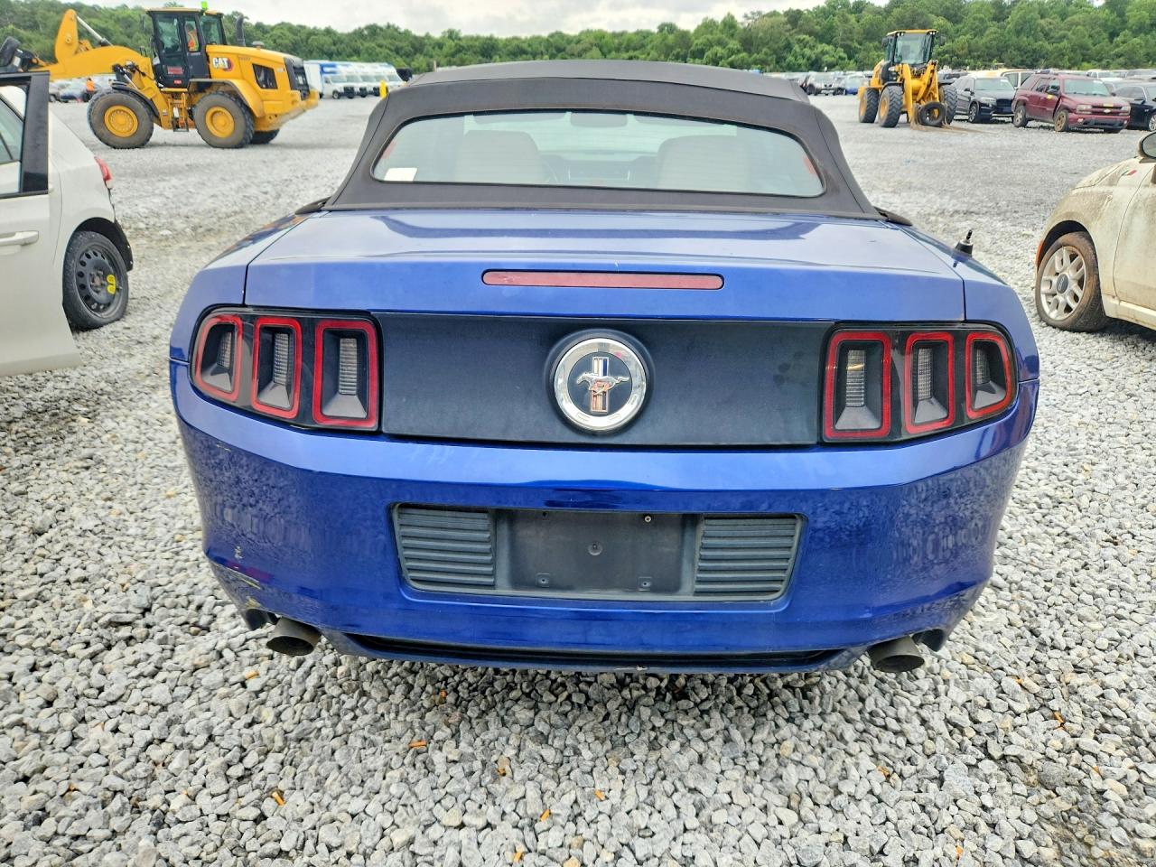 2014 Ford Mustang Blue vin: 1ZVBP8EM3E5240892
