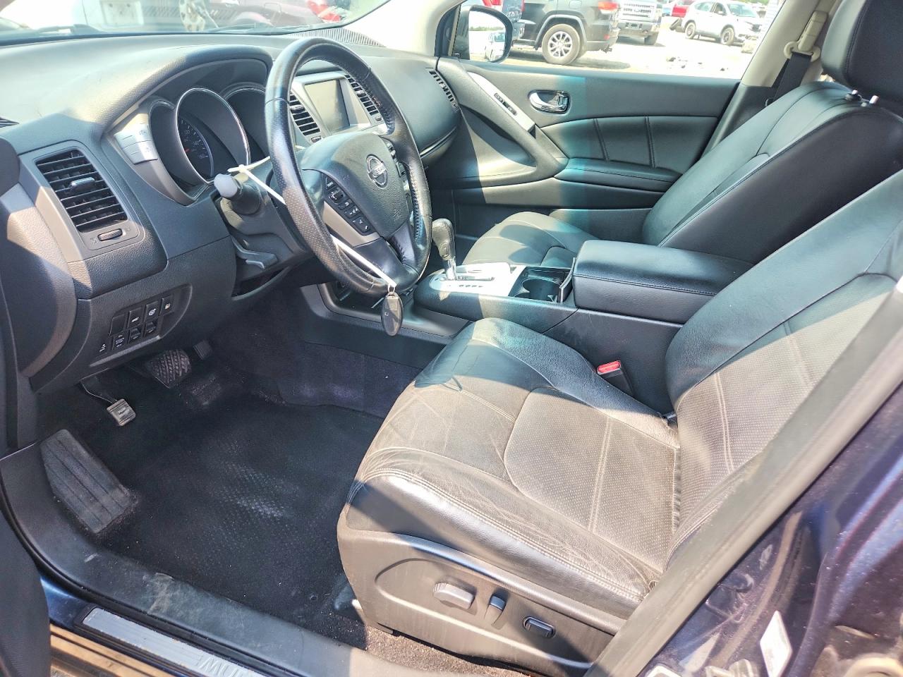 2014 Nissan Murano Sl Blue vin: JN8AZ1MWXEW508371