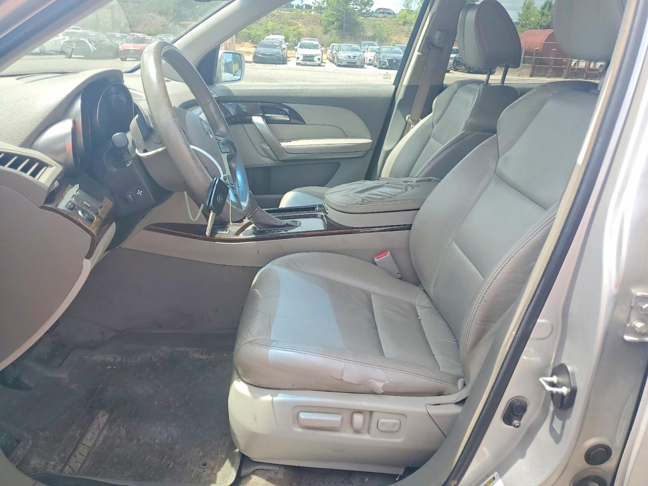 2013 Acura Mdx Silver vin: 2HNYD2H24DH510369
