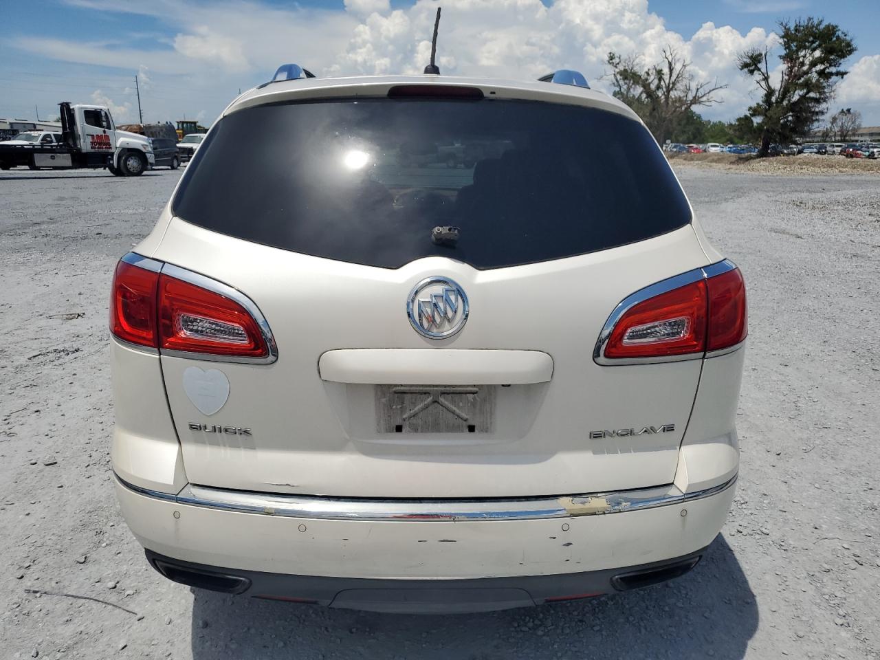 2013 Buick Enclave Белый vin: 5GAKRDKD7DJ113497