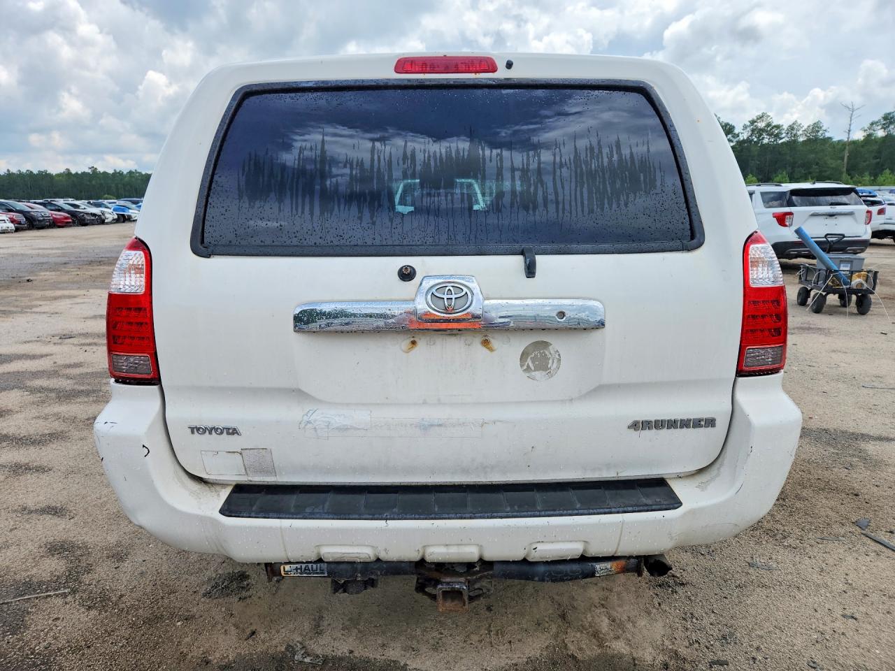 2008 Toyota 4runner Sr5 White vin: JTEBU14R38K012862
