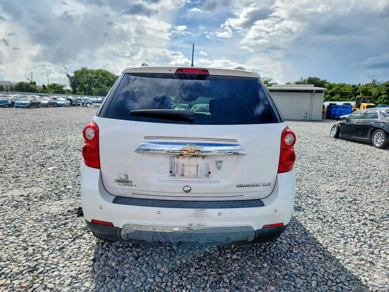 2013 Chevrolet Equinox Ltz White vin: 2GNALFEK2D6244536