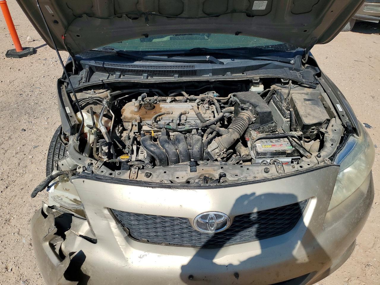 2009 Toyota Corolla Le Tan vin: 1NXBU40E69Z158148