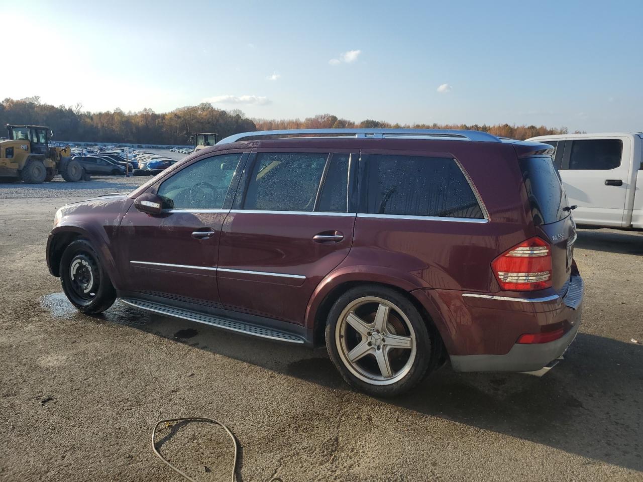 2008 Mercedes-benz Gl 550 4matic Burgundy vin: 4JGBF86E68A330252