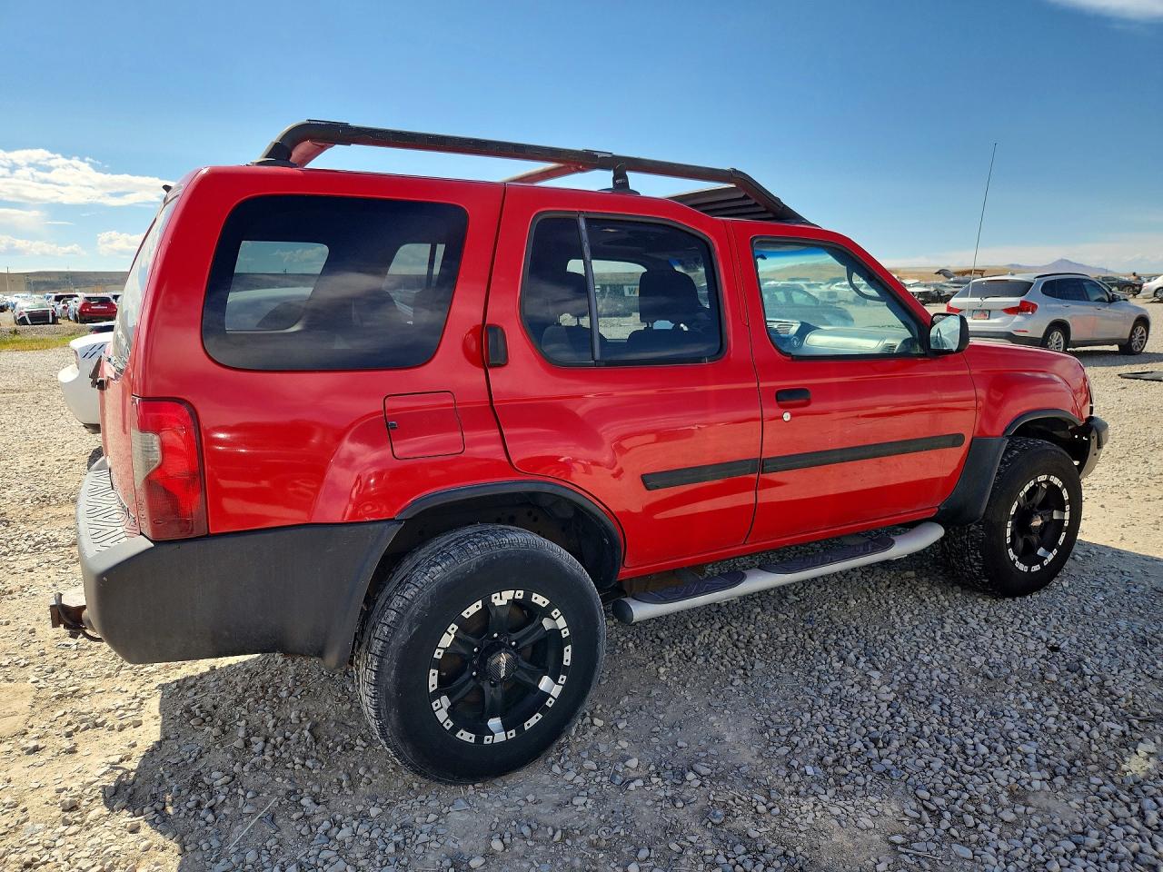 2000 Nissan Xterra Xe-v6 Red vin: 5N1ED28Y0YC528319