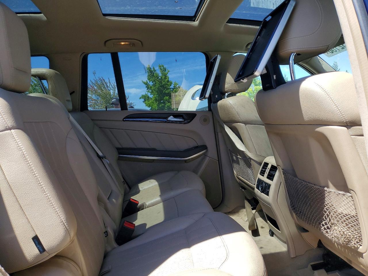 2014 Mercedes-benz Gl 450 4matic Blue vin: 4JGDF7CE2EA307439