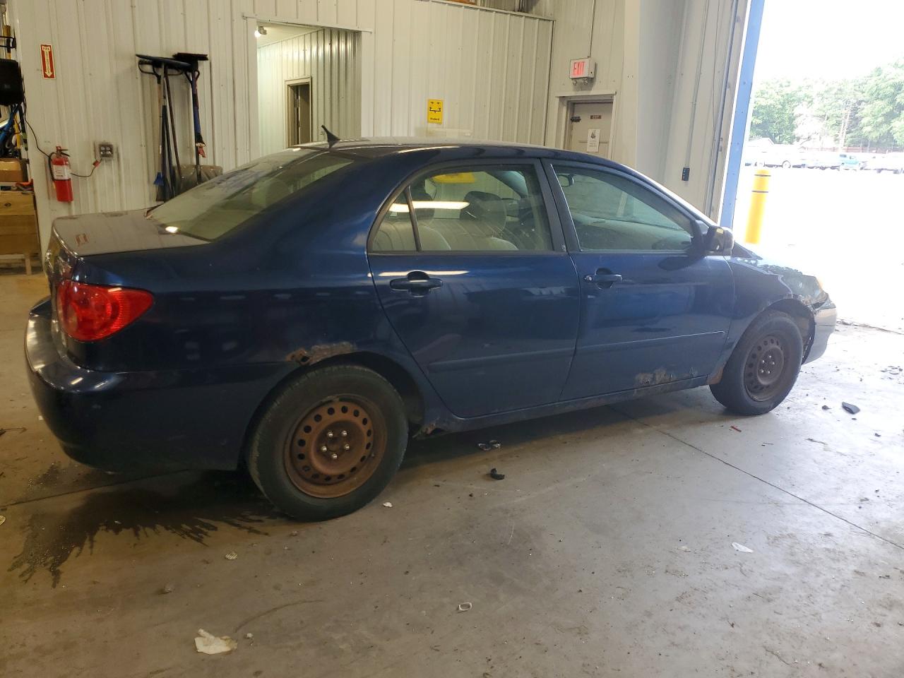 2008 Toyota Corolla Le Blue vin: 1NXBR30E68Z978109