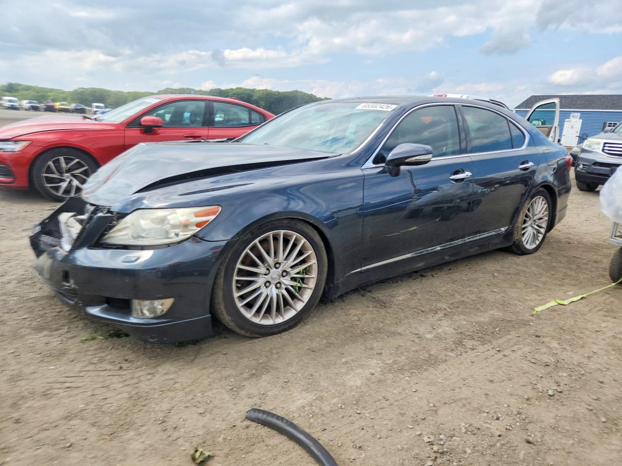 2010 Lexus Ls 460 Charcoal vin: JTHBL5EF6A5097380