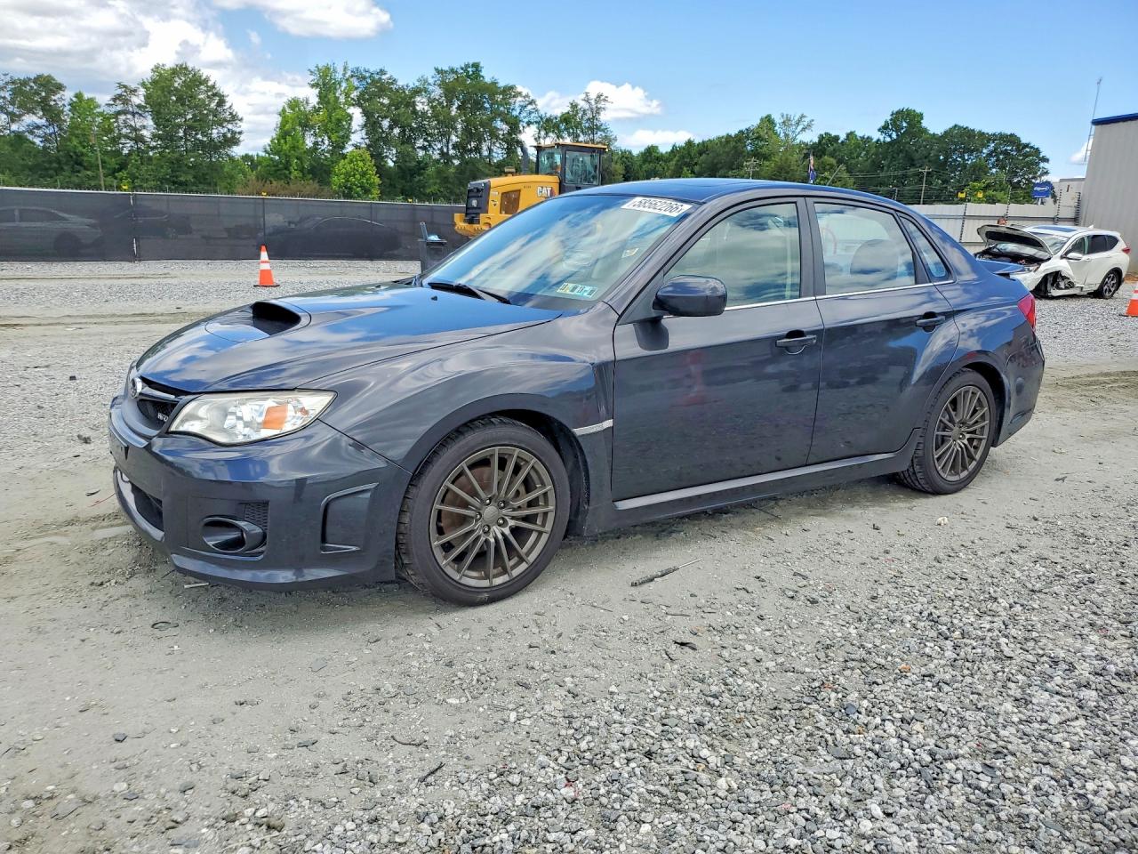 2012 Subaru Impreza Wrx Gray vin: JF1GV7F66CG023787