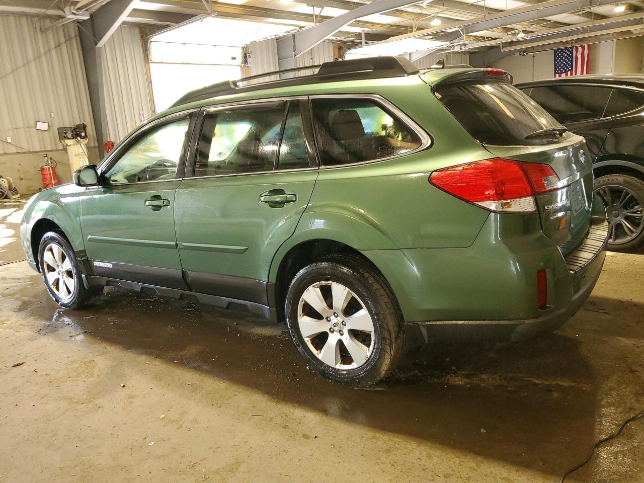 2012 Subaru Outback 2.5i Limited Green vin: 4S4BRBKC6C3215494
