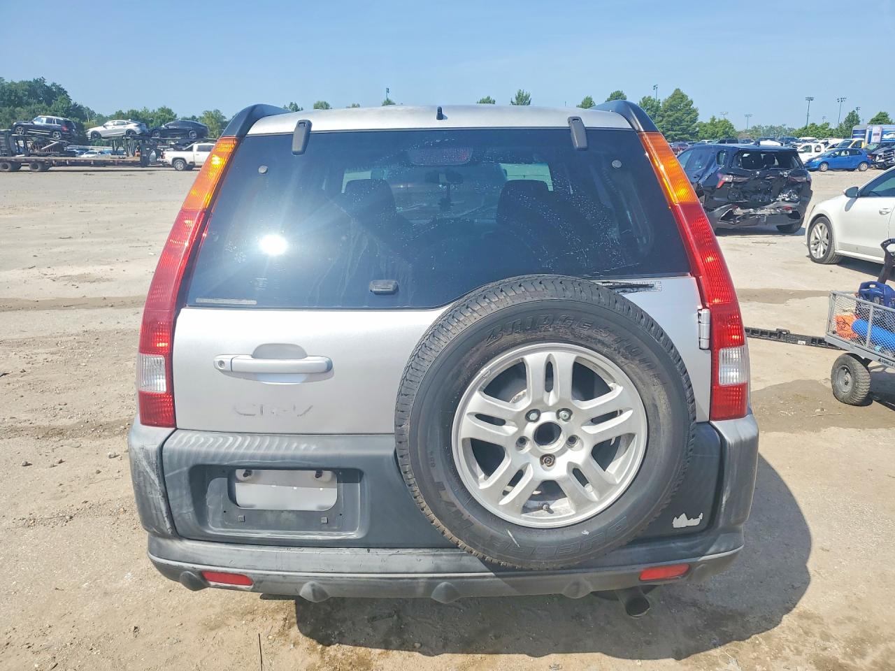 2002 Honda Cr-v Ex Серебряный vin: JHLRD78802C008196
