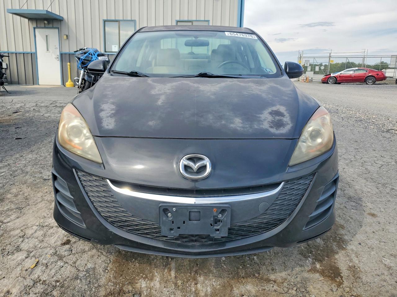 2010 Mazda 3 I Black vin: JM1BL1SG8A1153981