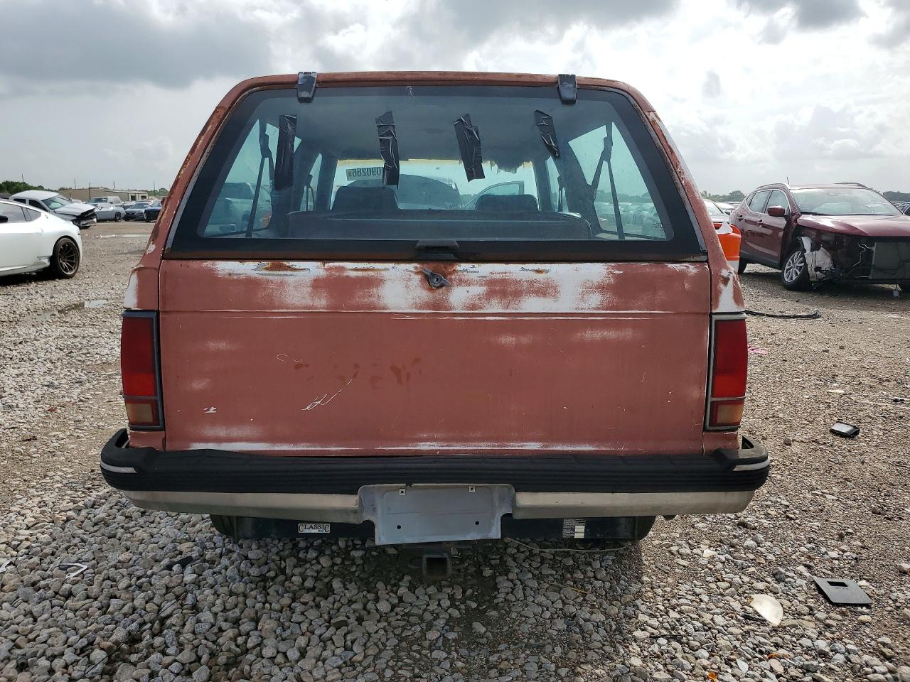 1991 Chevrolet Blazer S10 Red vin: 1GNCS18ZXM8265457