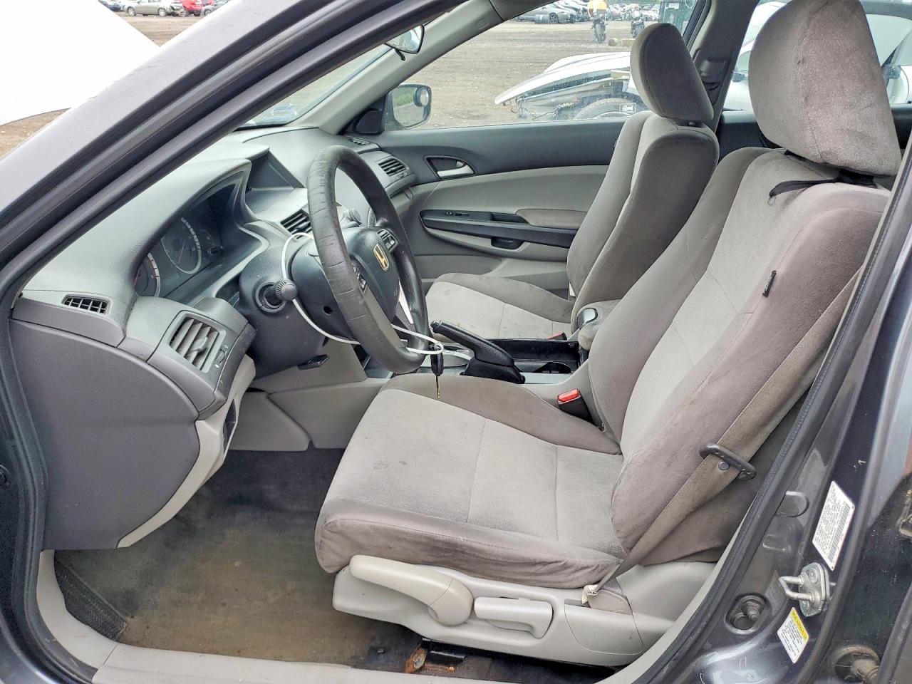 2010 Honda Accord Lx Gray vin: 1HGCP2F32AA053365