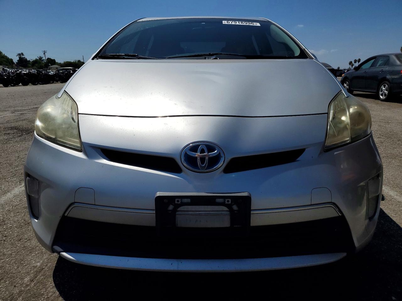2014 Toyota Prius Plug-in Hybrid Base Silver vin: JTDKN3DP1E3059535