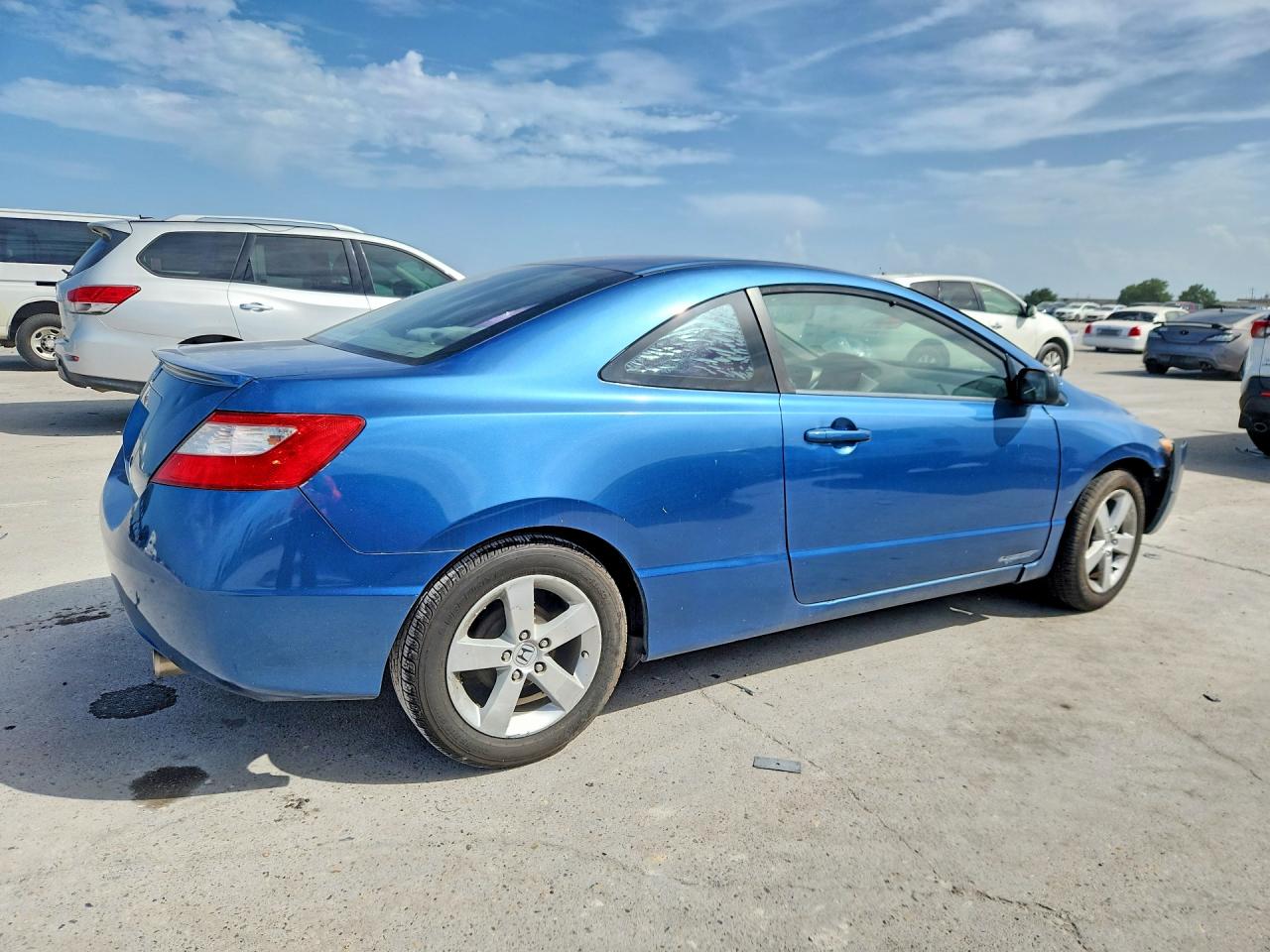 2010 Honda Civic Lx Blue vin: 2HGFG1B69AH510102