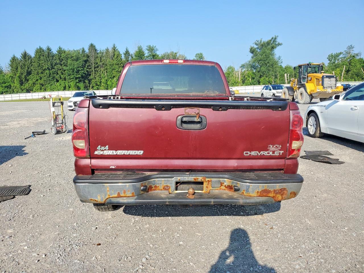 2003 Chevrolet Silverado K1500 Maroon vin: 1GCEK19VX3E323869