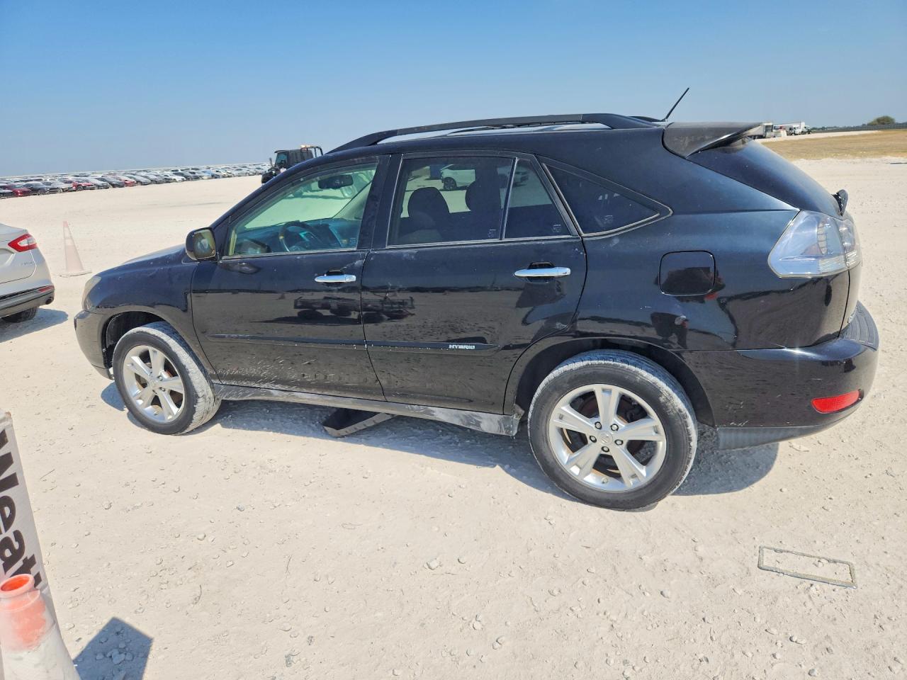 2008 Lexus Rx 400h Black vin: JTJGW31U582008589