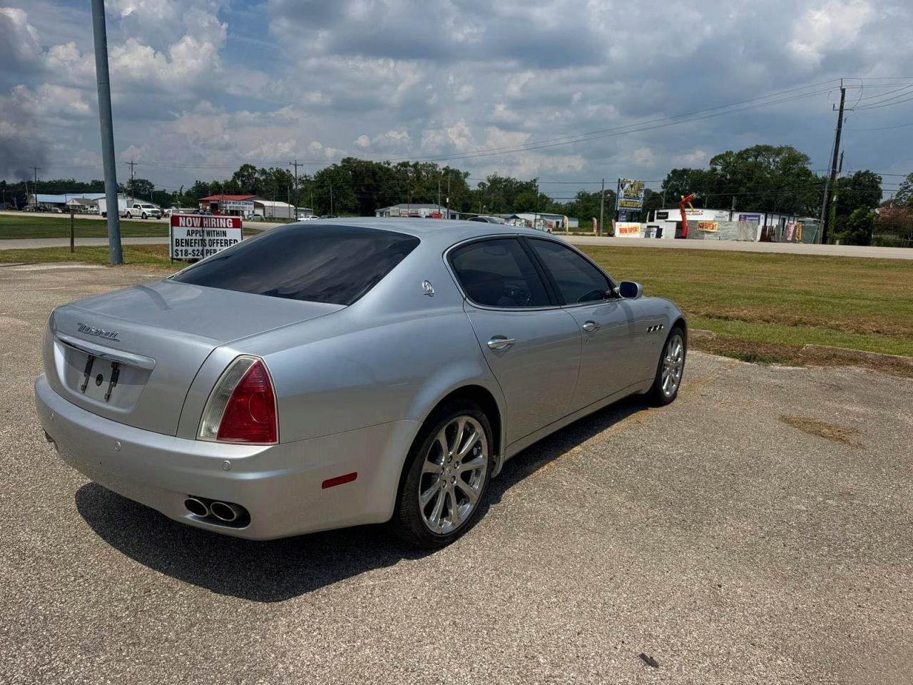 2006 Maserati Quattroporte M139 Silver vin: ZAMCE39A360022008