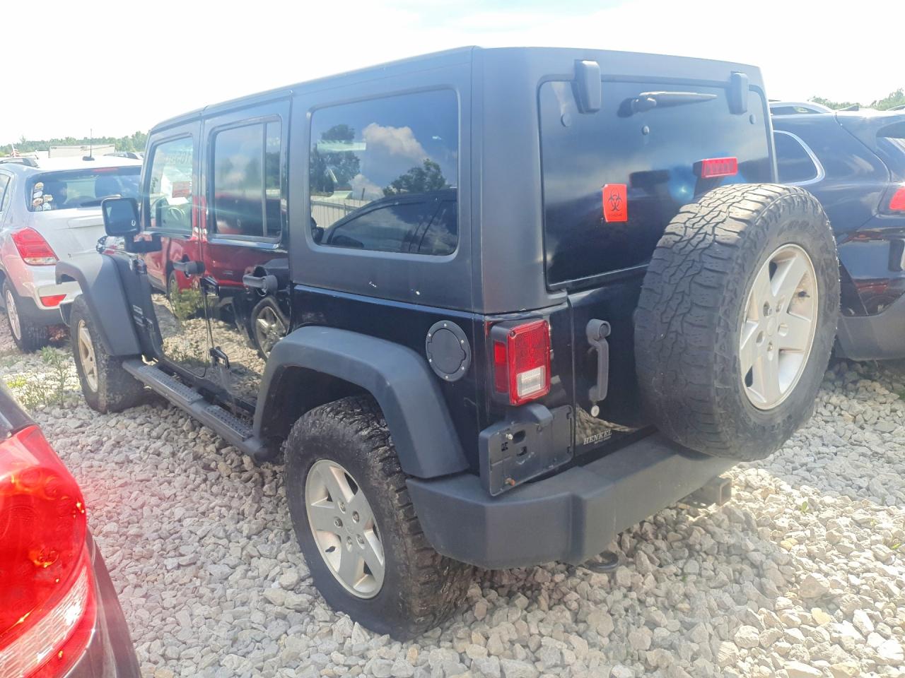 2014 Jeep Wrangler Unlimited Sport Black vin: 1C4HJWDG0EL138346