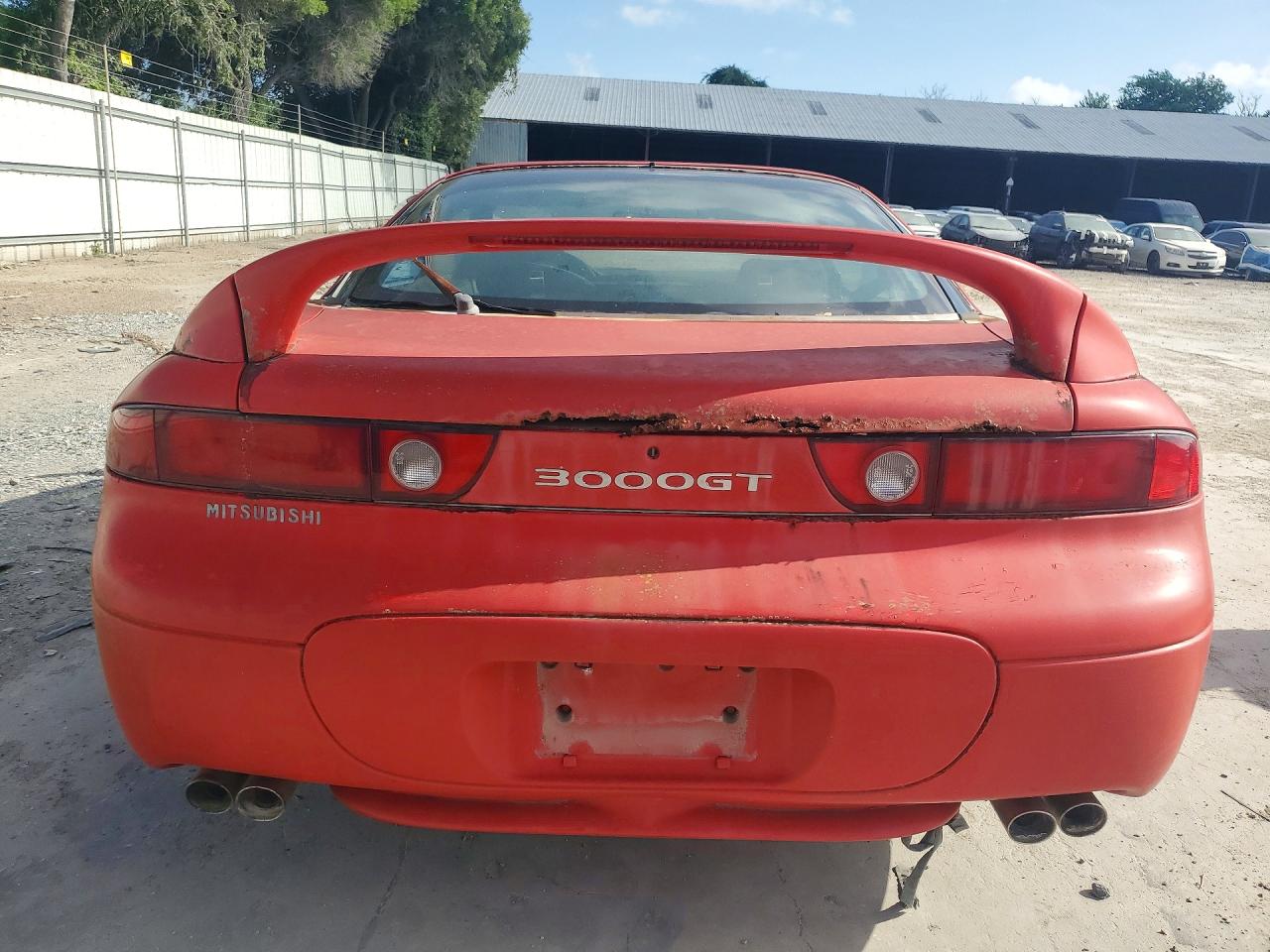 1997 Mitsubishi 3000 Gt Red vin: JA3AM44H7VY003226