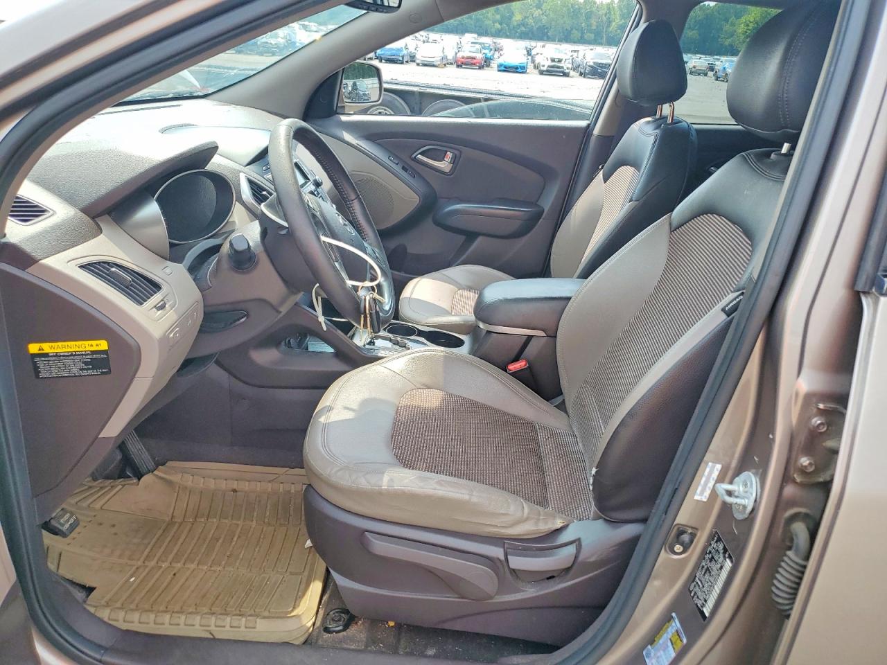 2011 Hyundai Tucson Gls Brown vin: KM8JU3ACXBU289706