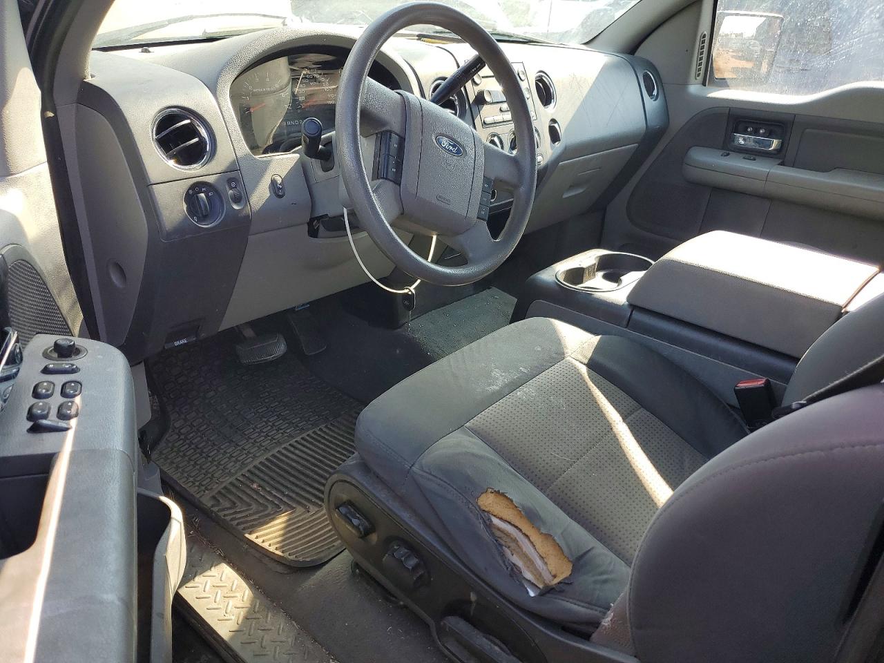 2007 Ford F150 Gray vin: 1FTPX14517FB11864