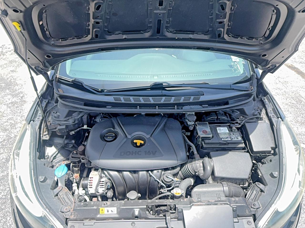 2014 Hyundai Elantra Se Черный vin: 5NPDH4AE1EH489689