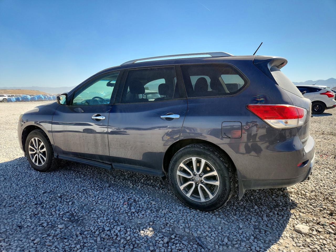 2014 Nissan Pathfinder S Gray vin: 5N1AR2MMXEC693521