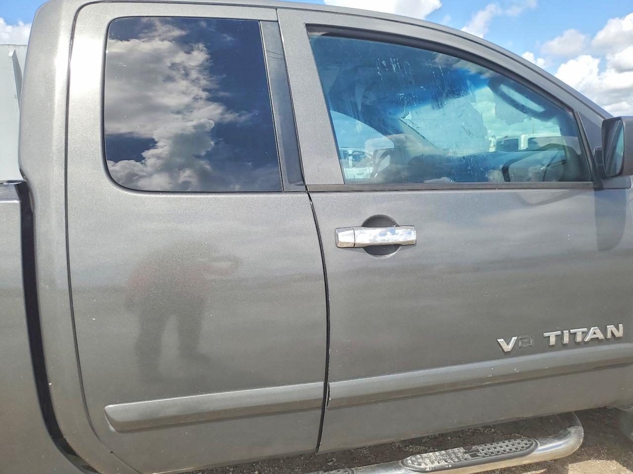 2009 Nissan Titan Xe Ffv Gray vin: 1N6BA06A49N305875