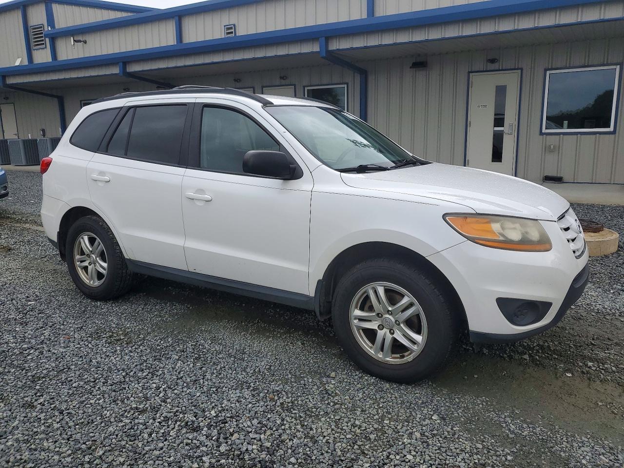 2011 Hyundai Santa Fe Gls White vin: 5XYZG3AB5BG036705
