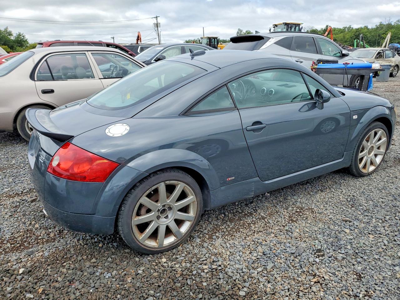 2005 Audi Tt 3.2 Quattro Gray vin: TRUWF28NX51006044