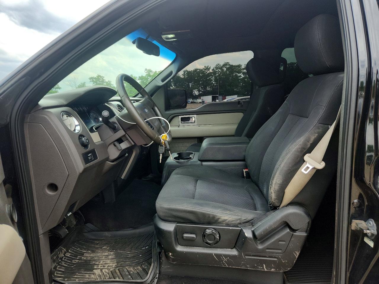 2009 Ford F150 Supercrew Black vin: 1FTPW14V19FA71162