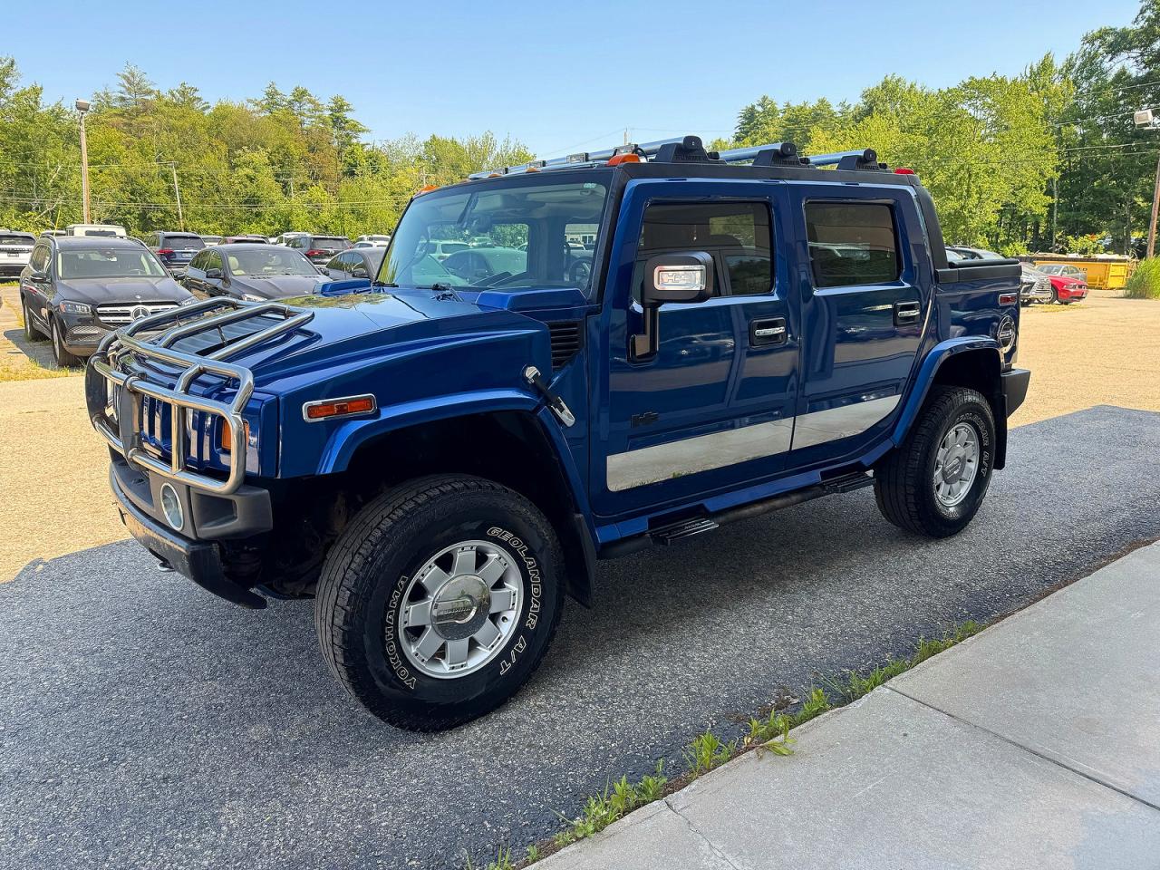 2006 Hummer H2 Sut Blue vin: 5GRGN22U46H105161