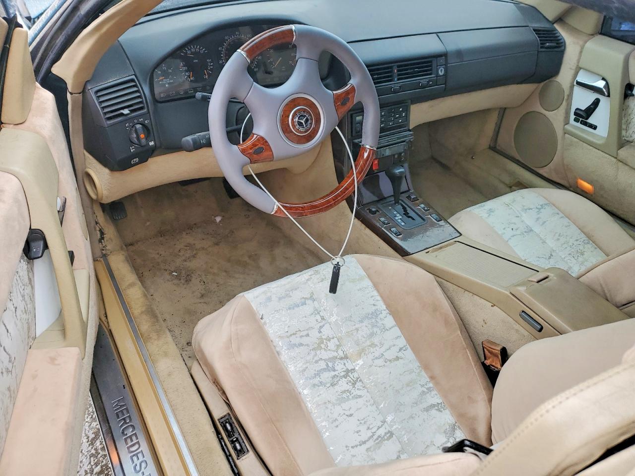 1994 Mercedes-benz Sl 320 Green vin: WDBFA63E0RF100061