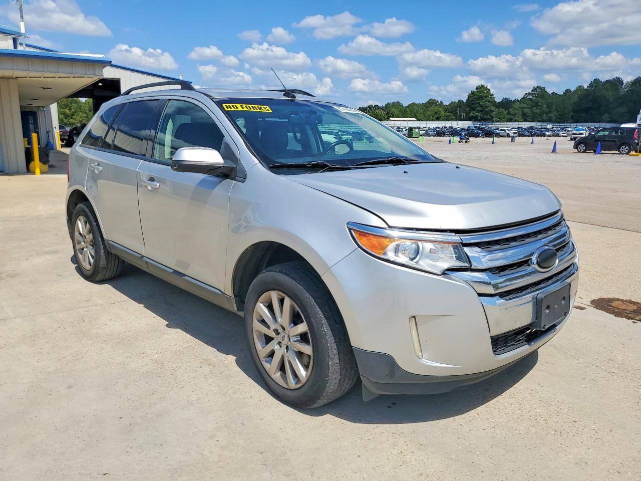 2013 Ford Edge Sel Silver vin: 2FMDK3JC2DBE33518
